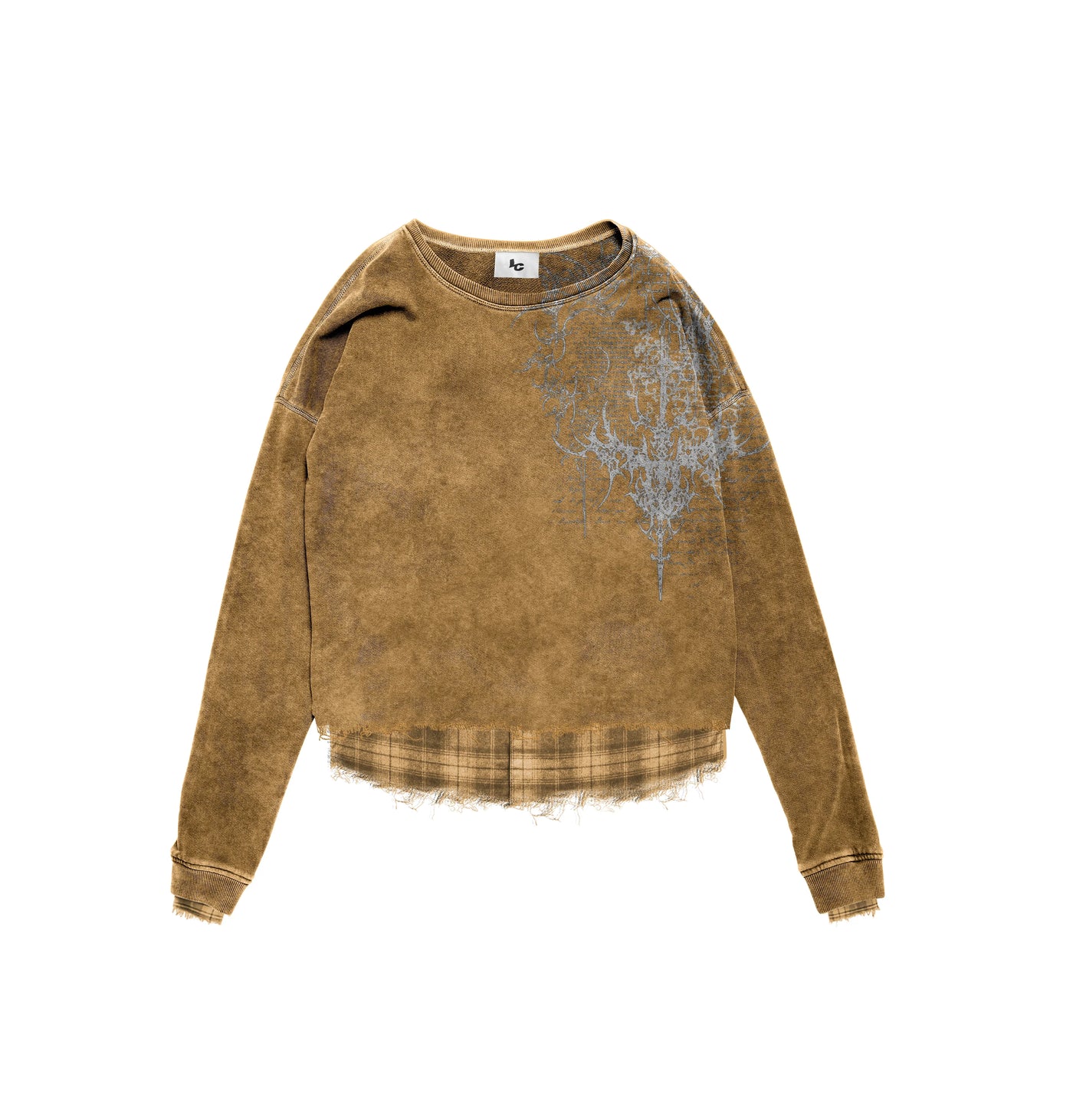 "Guidance" Biege Longsleeve - Lux Chiq