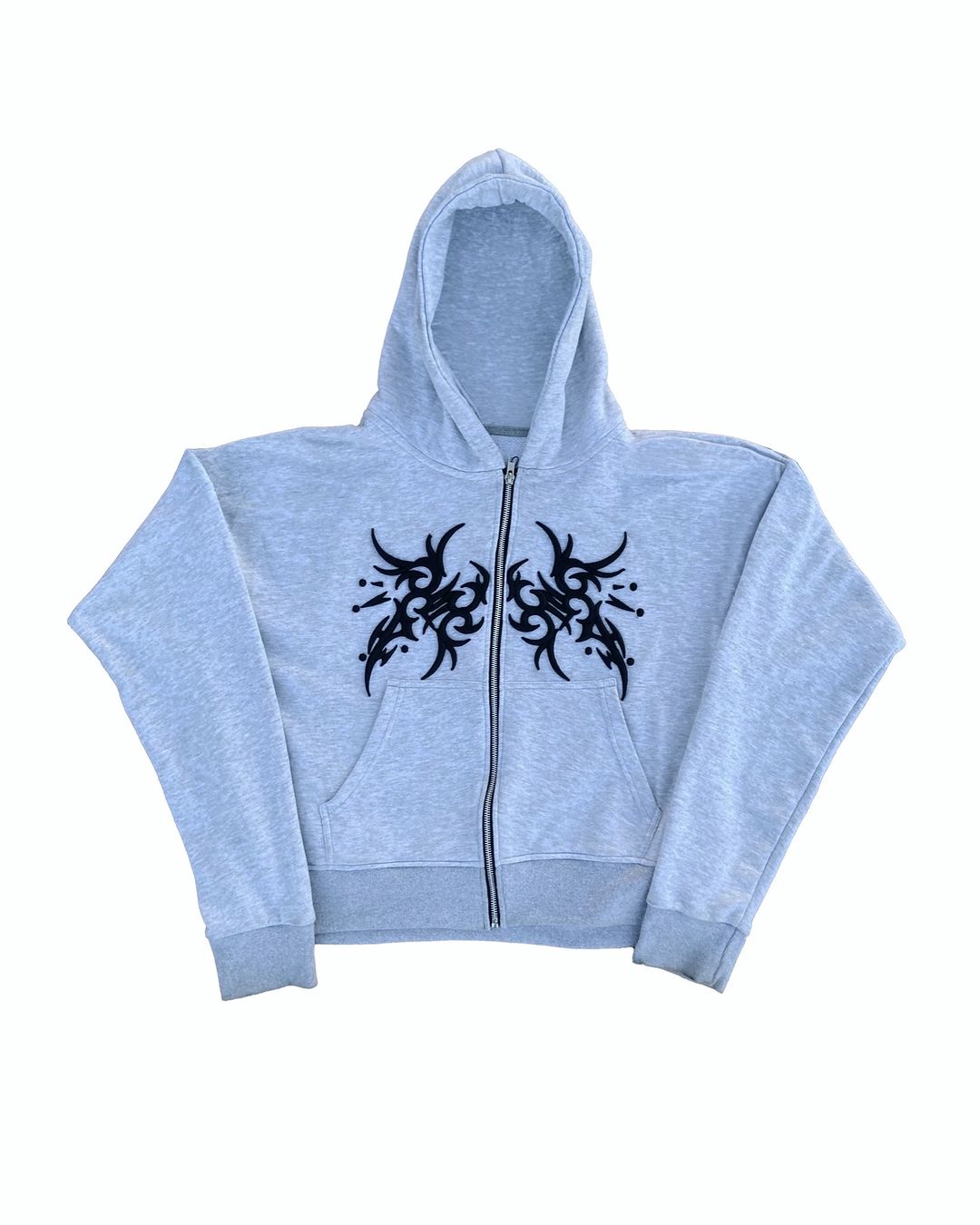 Grey Hoodie - Streetwear Hoodies - Luxury Streetwear | Lux Chiq